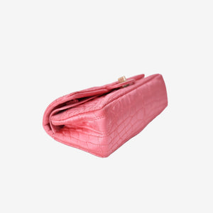 *RARE* Chanel 2.55 Bag in Pink Satin with Gold Hardware