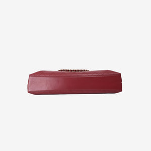 Chanel SS 2026 Large Shopping Bag in Burgundy Lambskin Leather with Gold Hardware (Contact to Enquire)