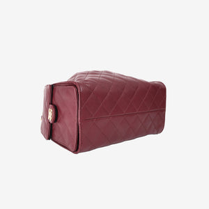 Chanel 25 Small Hobo Bag in Burgundy Lambskin with Gold Hardware (Contact to Enquire)