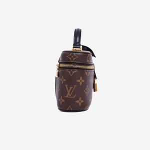 Louis Vuitton Vanity Chaine Pouch Bag in Brown Monogram Reverse Canvas with Gold Hardware (Contact to Enquiry)