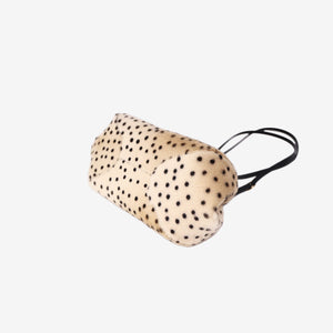 Chanel 26A Matthieu Blazy Clutch with Leather Strap in Beige Pony Hair with Gold Hardware (Contact to Enquire)