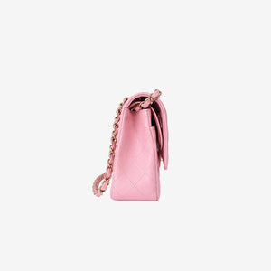 Chanel Classic Double Flap Medium in Barbie Pink Caviar Leather with Gold Hardware (Contact to Enquire)