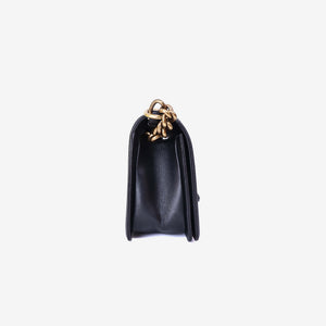 Chanel Boy Bag in Black Pony Hair Leather with Gold Hardware