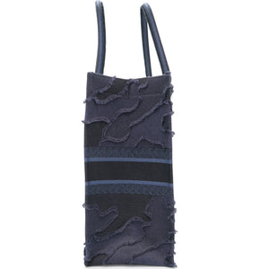 Camouflage Blue Large Book Tote