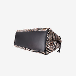 Chanel 26S Matthieu Blazy Large Shopping Bag in Black and Ecru Tweed (Contact to Enquire)