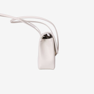 Chanel 26P Matthieu Blazy Preppy Flap Bag Small in White Calfskin Leather with Gold Hardware (Contact to Enquire)