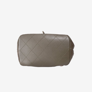 Chanel Duma Drawstring Backpack in Khaki Lambskin Leather (Contact to Enquire)