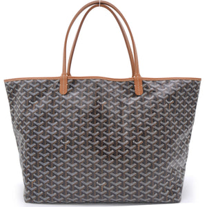 Brown Goyardine Coated Canvas St. Louis GM Tote