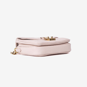 Louis Vuitton Micro Métis in Beige Calfskin Leather with Gold Hardware