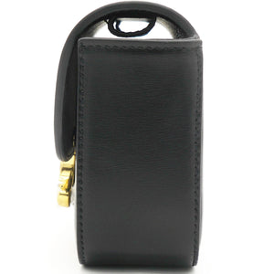 Mini Triomphe in Shiny Calfskin Black