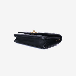 Chanel Wallet on Chain in Black Lambskin Leather with Gold Hardware (Contact to Enquire)