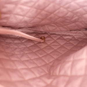 Chanel 22 Backpack in Pink Calfskin Leather with Gold Hardware