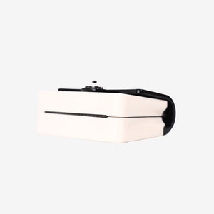 Chanel Plexiglass Coco Bag in Black and White Acrylic with Black Hardware