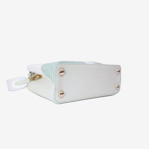 Louis Vuitton Capucines BB in Light Green Taurillon Leather with Gold Hardware (Contact to Enquire)