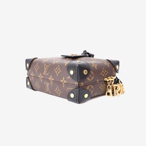 Louis Vuitton Petite Malle Souple in Monogram Canvas with Black Leather Trim (Contact to Enquire)