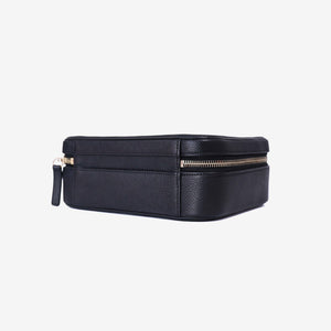 Chanel Filigree Mini Vanity Case in Noir Calfskin Leather with Gold Hardware (Contact to Enquire)