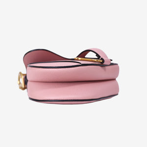 Dior Saddle Mini in Pink Calfskin Leather with Gold Hardware (Contact to Enquire)