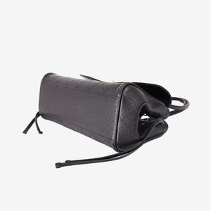 Chanel 26S Matthieu Blazy Small Shopping Bag in Black Calfskin with Gold Hardware (Contact to Enquire)