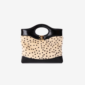 Chanel 31 Mini Tote in Leopard-Print Calf Hair with Lambskin Leather and Gold Hardware (Contact to Enquire)
