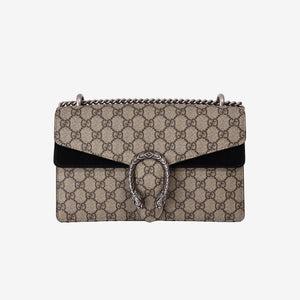 Gucci Dionysus Shoulder Bag in Beige GG Supreme Canvas with Gold Hardware (Contact to Enquire)