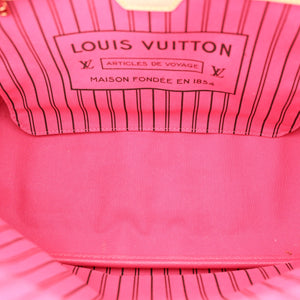 Louis Vuitton Neverfull Inside Out MM in Monogram Coated Canvas with Pink Detailing