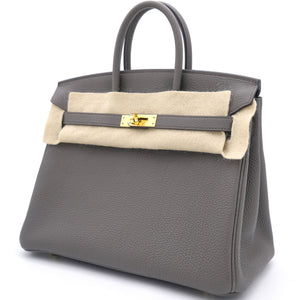 Birkin 25 Togo Gris Etain
