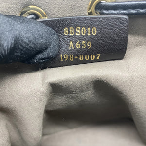 Mon Tresor Brown leather mini-bag