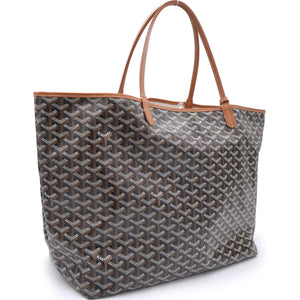 Brown Goyardine Coated Canvas St. Louis GM Tote
