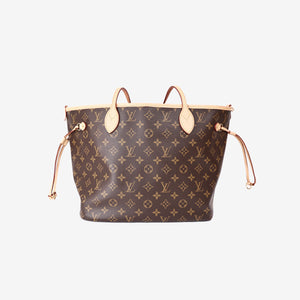 Louis Vuitton Neverfull Inside Out MM in Monogram Coated Canvas with Pink Detailing