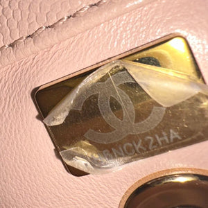 Caviar Leather Small Coco Top Handle Bag