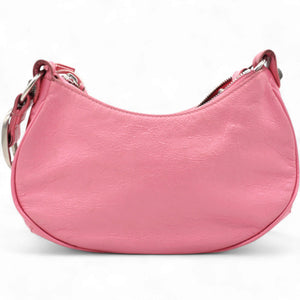 Agneau Arena Le Cagole Shoulder Bag XS Candy Pink
