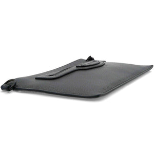 Leather Neo Classic Clutch Bag Black