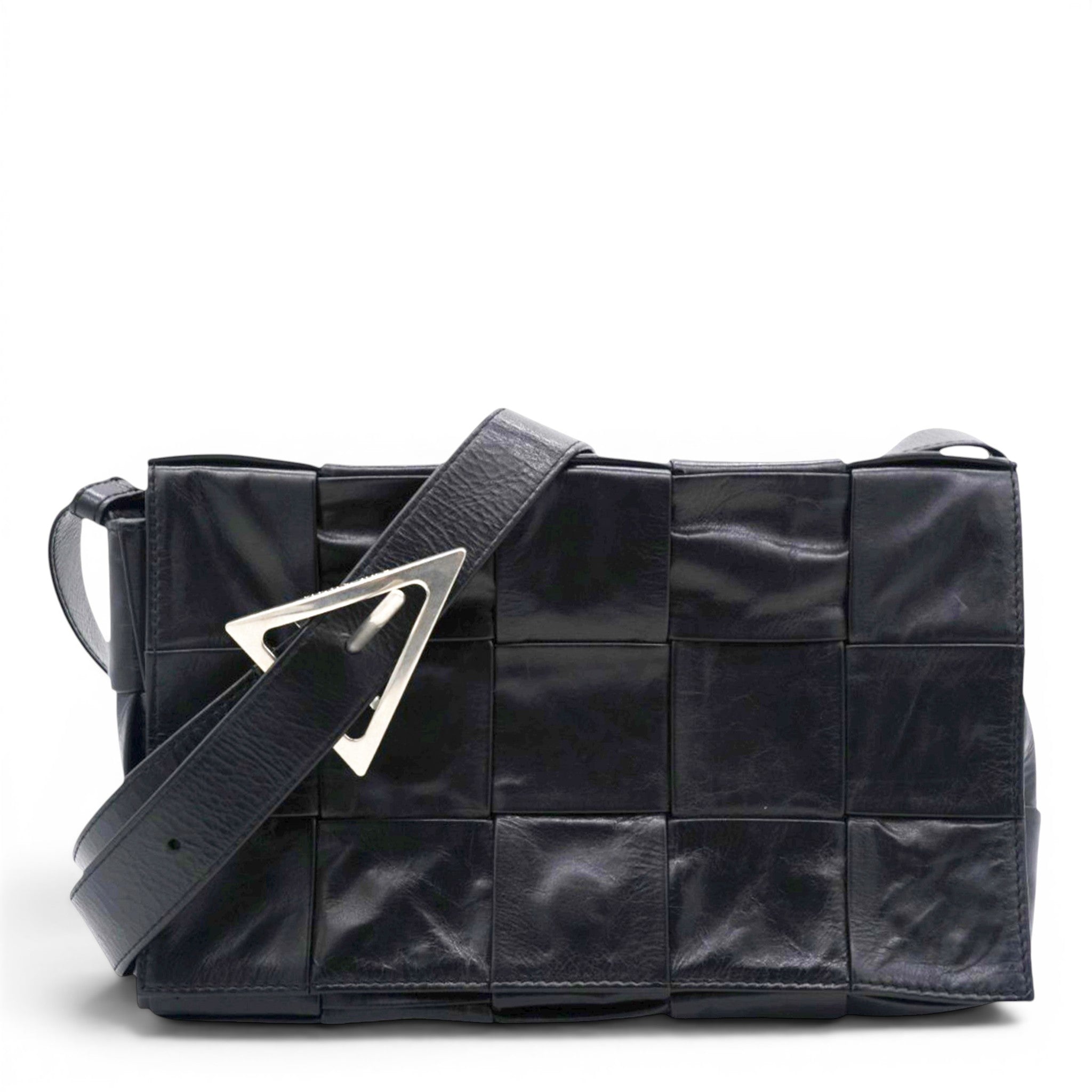 Paper Intreccio Cassette Belt Bag Black