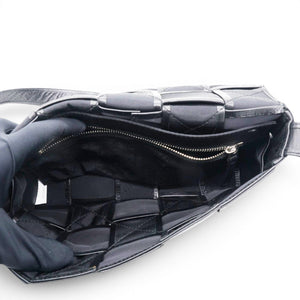 Paper Intreccio Cassette Belt Bag Black