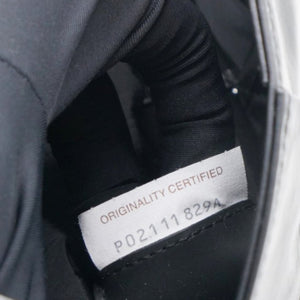 Paper Intreccio Cassette Belt Bag Black