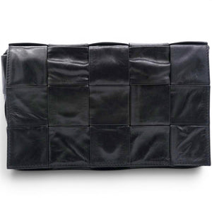 Paper Intreccio Cassette Belt Bag Black