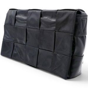 Paper Intreccio Cassette Belt Bag Black