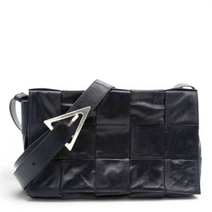Paper Intreccio Cassette Belt Bag Black