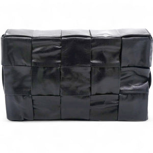 Paper Intreccio Cassette Belt Bag Black