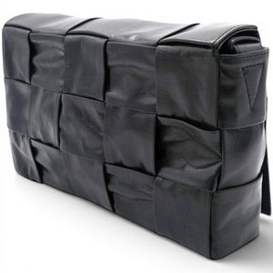 Paper Intreccio Cassette Belt Bag Black