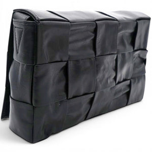 Paper Intreccio Cassette Belt Bag Black