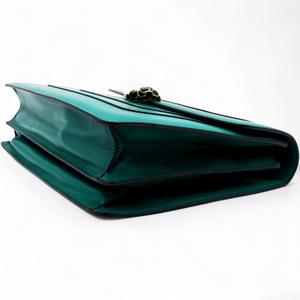 Serpenti Forever Shoulder Bag Emerald Green