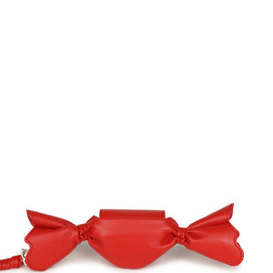 Chanel Mini Candy Bag Charm Red Lambskin Gold Hardware