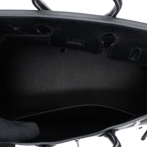 Birkin 25 tote bag Swift Noir