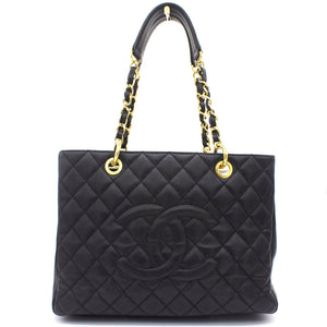 Caviar Grand Shopping Tote GST Black