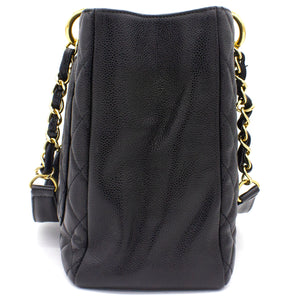Caviar Grand Shopping Tote GST Black