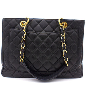 Caviar Grand Shopping Tote GST Black