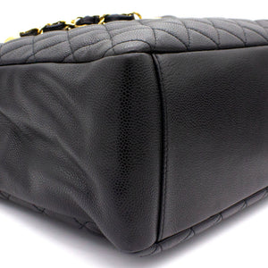 Caviar Grand Shopping Tote GST Black