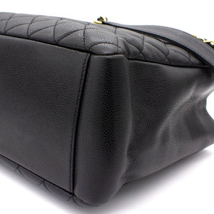 Caviar Grand Shopping Tote GST Black