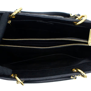 Caviar Grand Shopping Tote GST Black